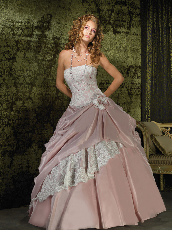 Orifashion HandmadeRomantic Princess Style Wedding Dress AL160 - Click Image to Close